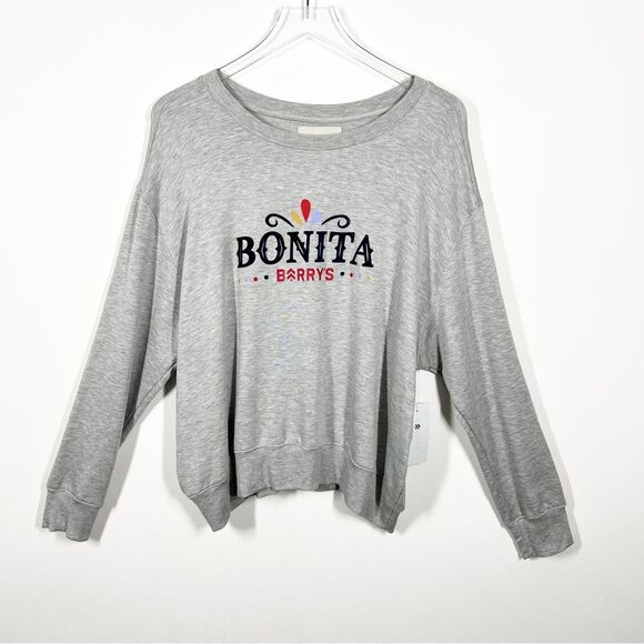 Barry’s Bootcamp Women’s Size Extra Large XL NWT Bonita Springs Sweatshirt Gray - Picture 13 of 13